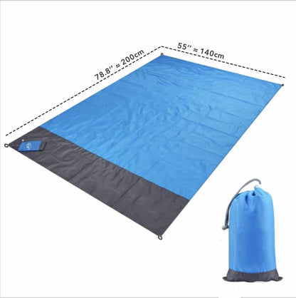 Outdoor Camping Nylon Pocket Picnic Mat