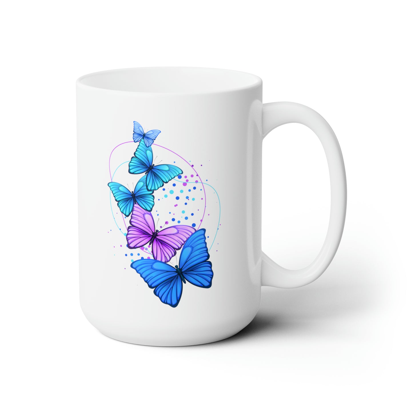 Ceramic Butterfly Mug 15oz