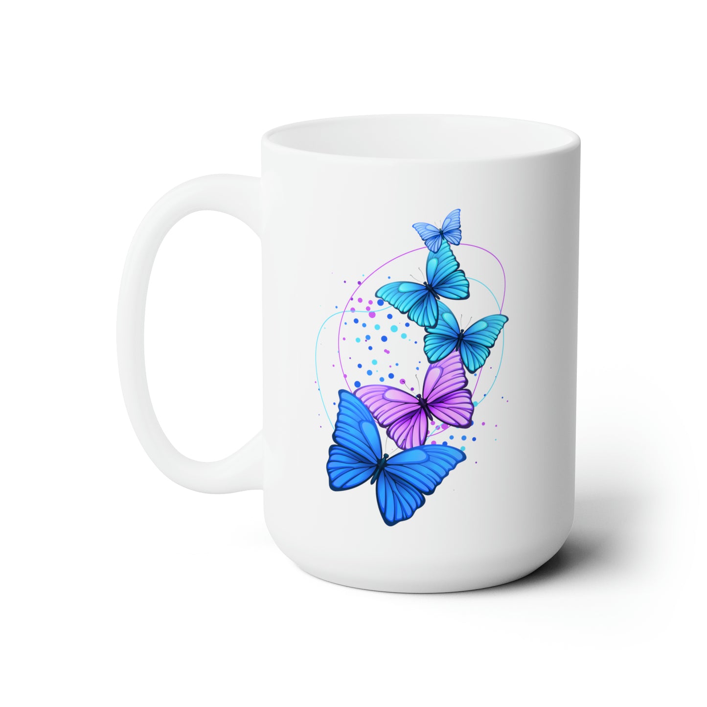 Ceramic Butterfly Mug 15oz